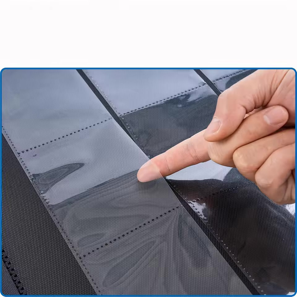 Generic Premium Series 9-Pocket Toploader Zippered Binder (14 Pages x 9 = 252 Cards)