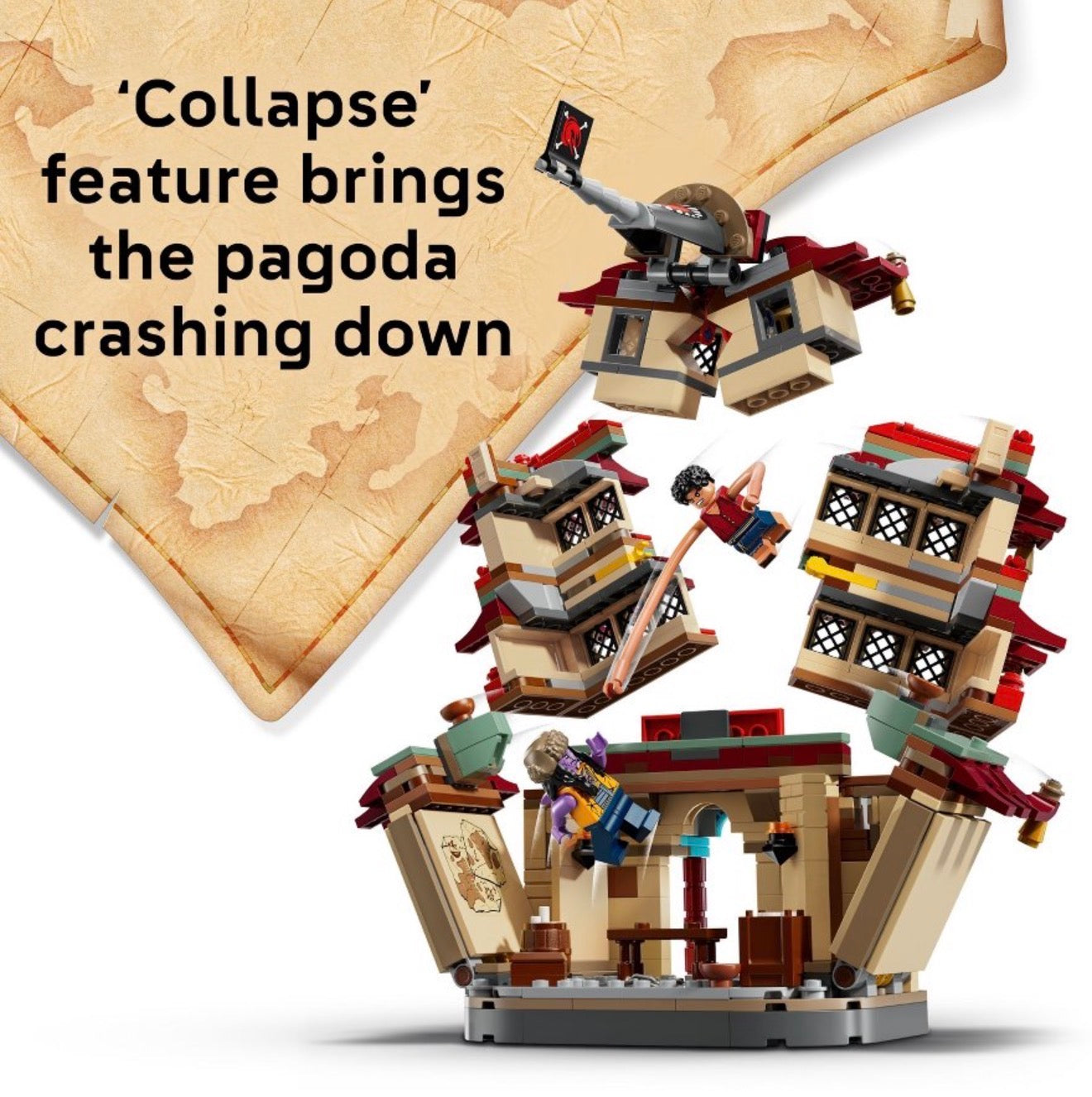 LEGO One Piece Battle at Arlong Park Kids Toy #75638