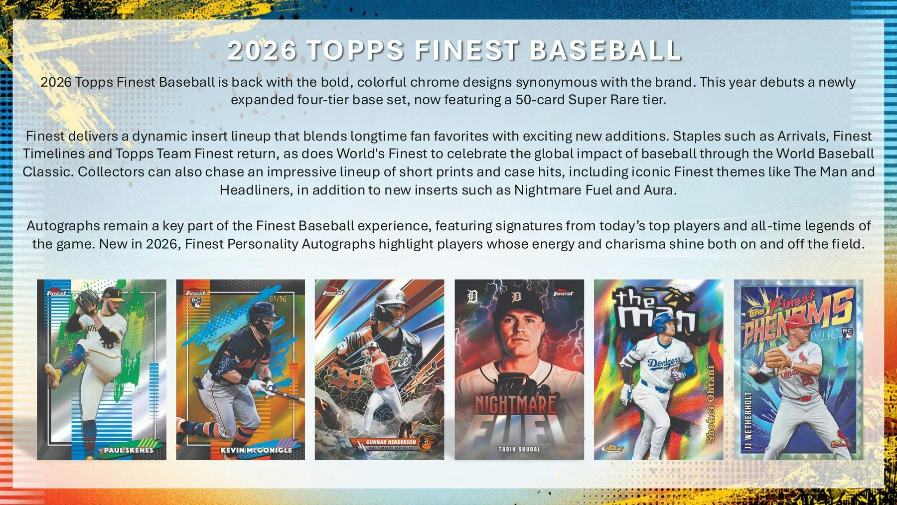 2026 Topps Finest Baseball Mega Box (7/8)