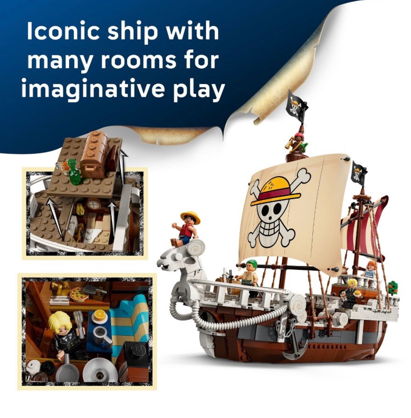 LEGO One Piece The Going Merry Pirate Ship #75639