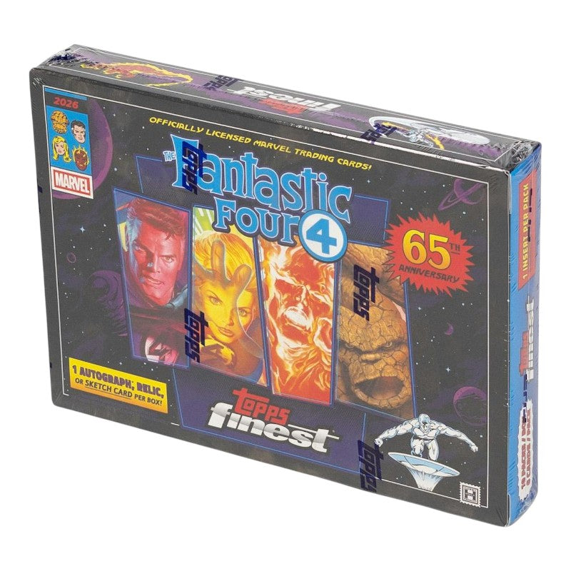 2026 Topps Finest Marvel Fantastic Four 65th Anniversary Hobby Box (4/15)