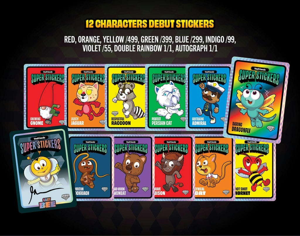 2026 VeeFriends Super Stickers Spectacular Series Box (2/18)