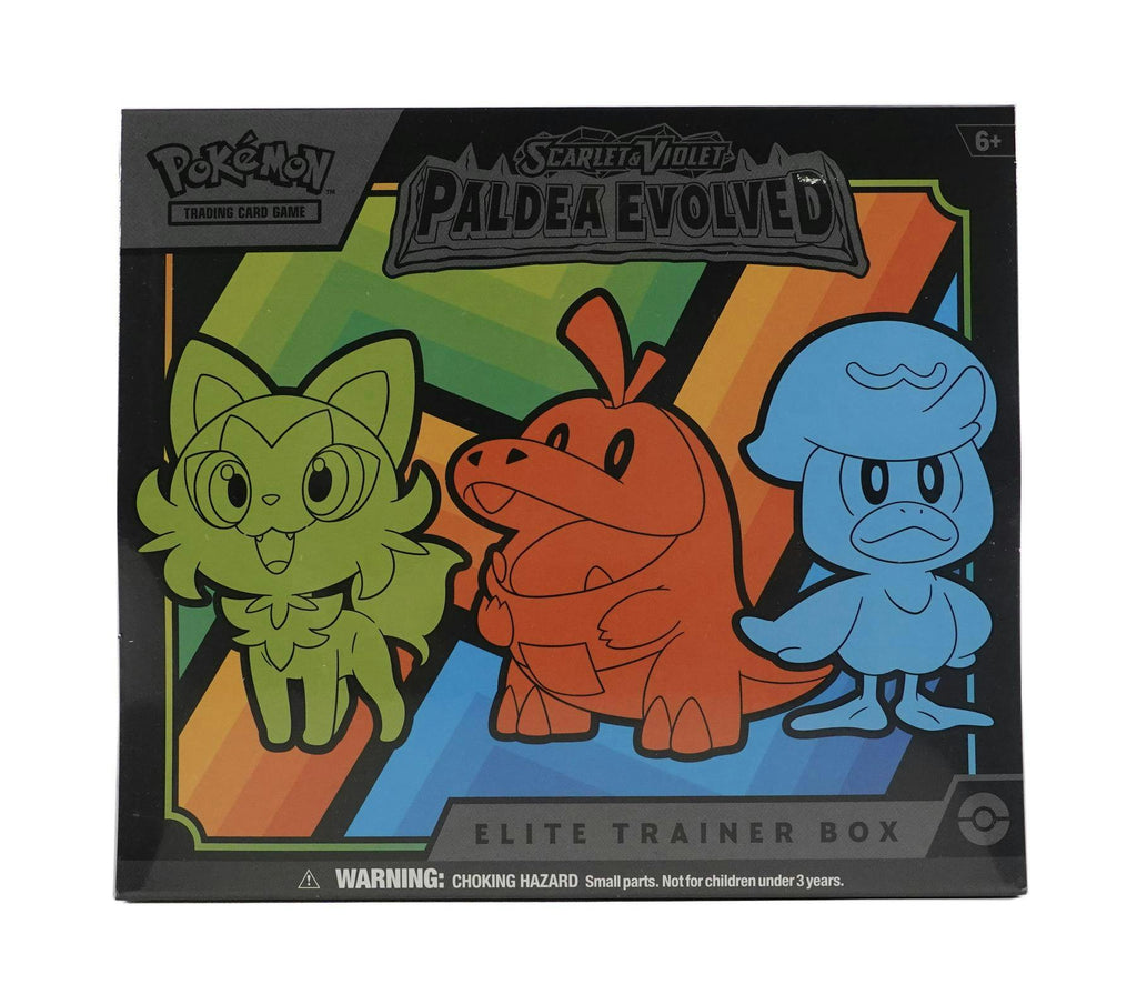 Caja de entrenador de élite evolucionado Pokémon Paldea