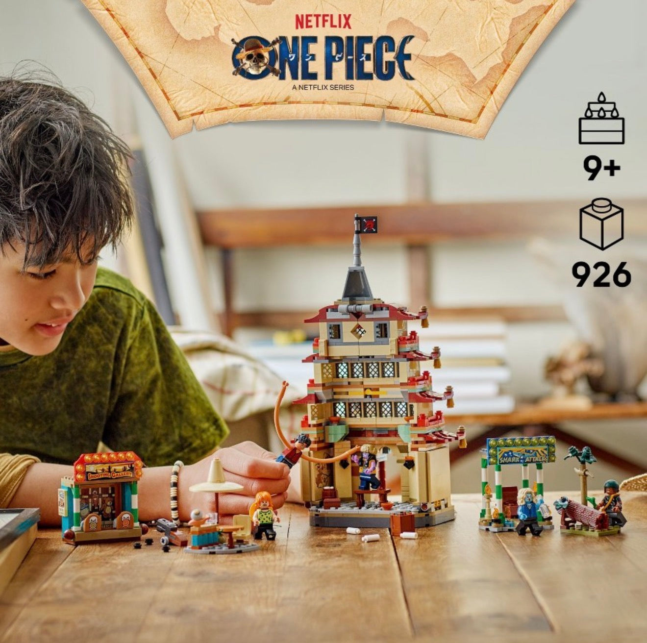 LEGO One Piece Battle at Arlong Park Kids Toy #75638