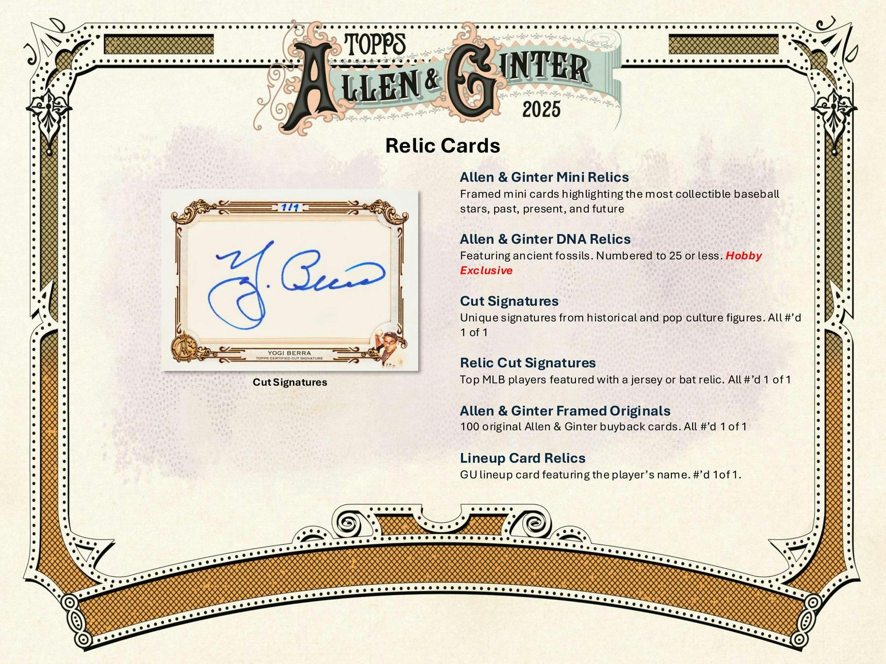 2025 Topps Allen & Ginter Baseball Hobby Pack