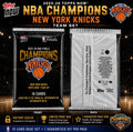 2025-26 Topps Now NBA Finals Champions New York Knicks 16-Card Team Set (Look for (1) SP, Parallel, Auto or Auto Relic)