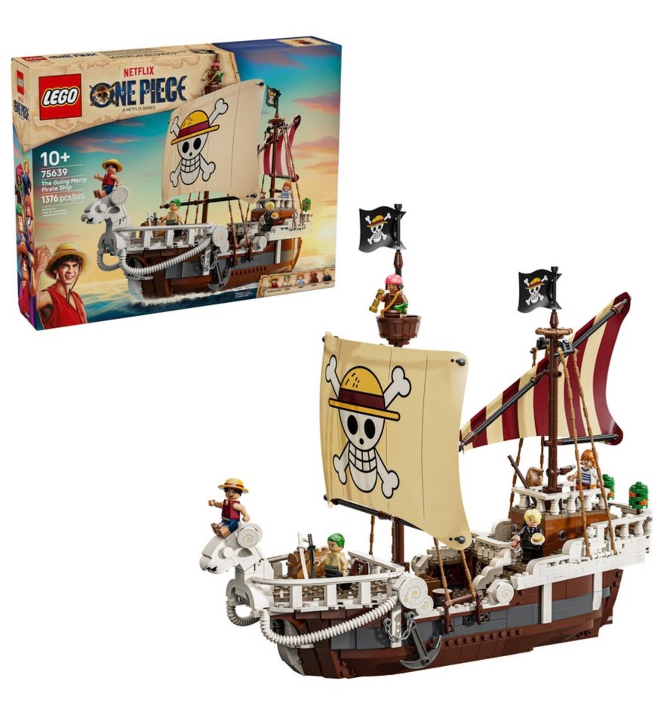 LEGO One Piece The Going Merry Pirate Ship #75639