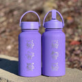 Pokémon-Inspired 22oz Tumbler Drink Bottle Travel Mug w/ Straw Lid