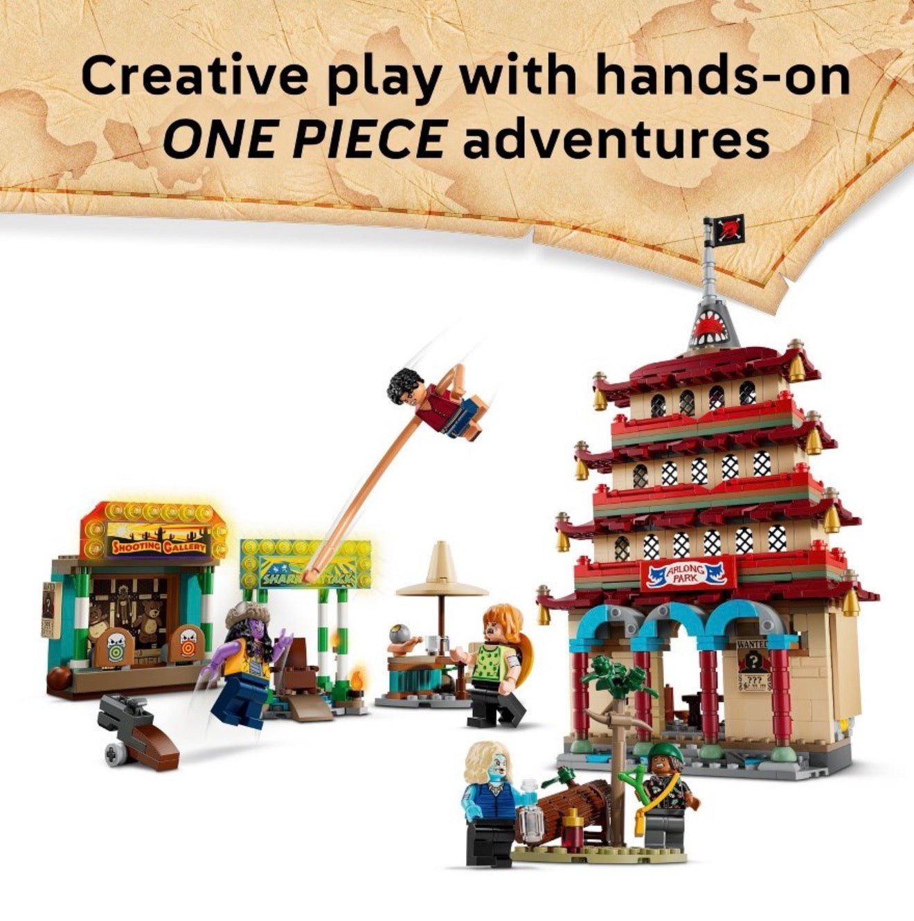 LEGO One Piece Battle at Arlong Park Kids Toy #75638