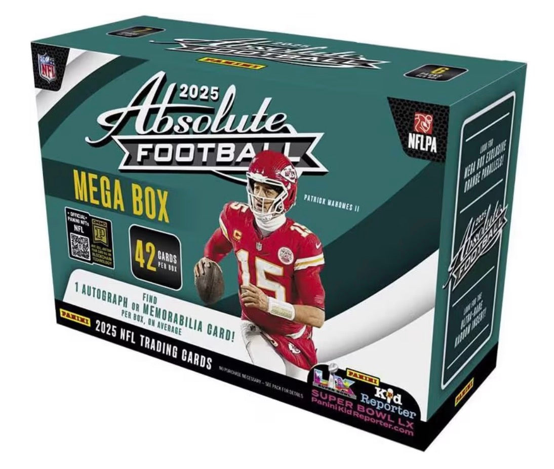 2025 Panini Absolute NFL Football Mega Box (Orange Parallels!)