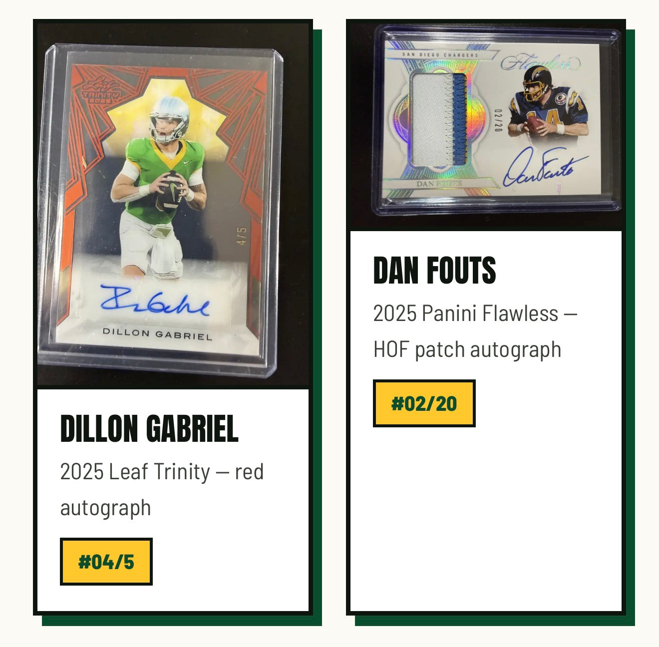 QUACK PACKS Trading Card Repacks (Oregon Ducks Mystery Pack with Guaranteed Auto)