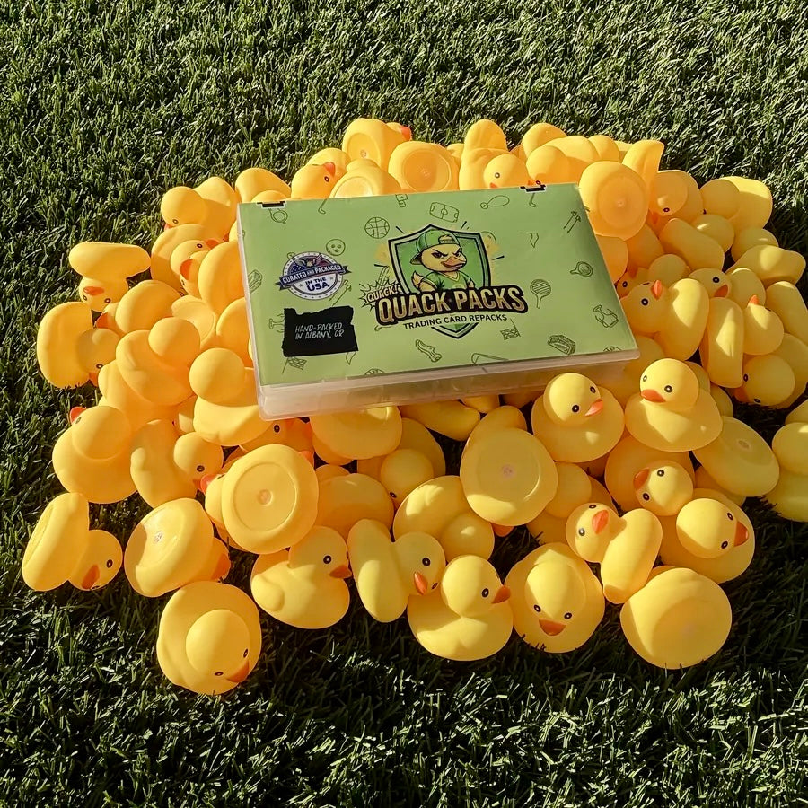 QUACK PACKS Trading Card Repacks (Oregon Ducks Mystery Pack with Guaranteed Auto)
