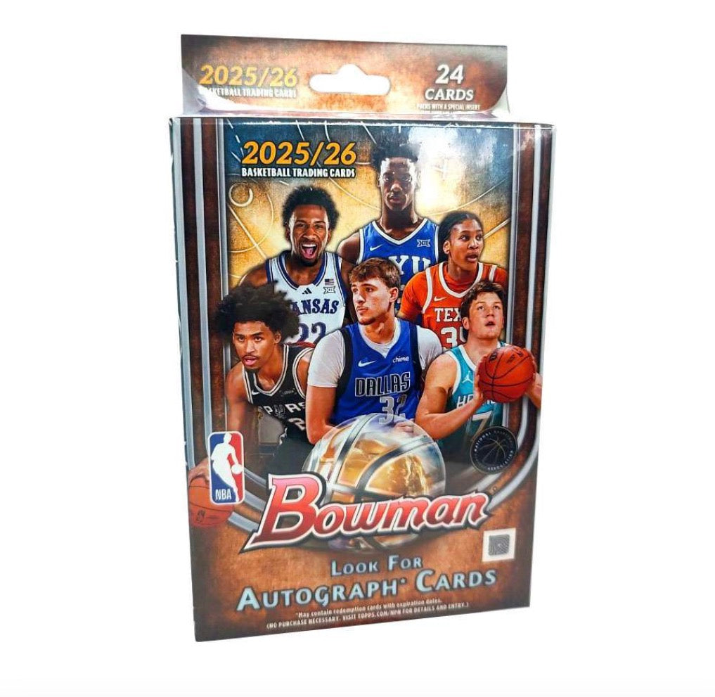 2025-26 Bowman Basketball Hanger Box (4/22)