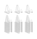 Clear Acrylic Card Display Stands, Single Count (Buy 5, Get 1 FREE)