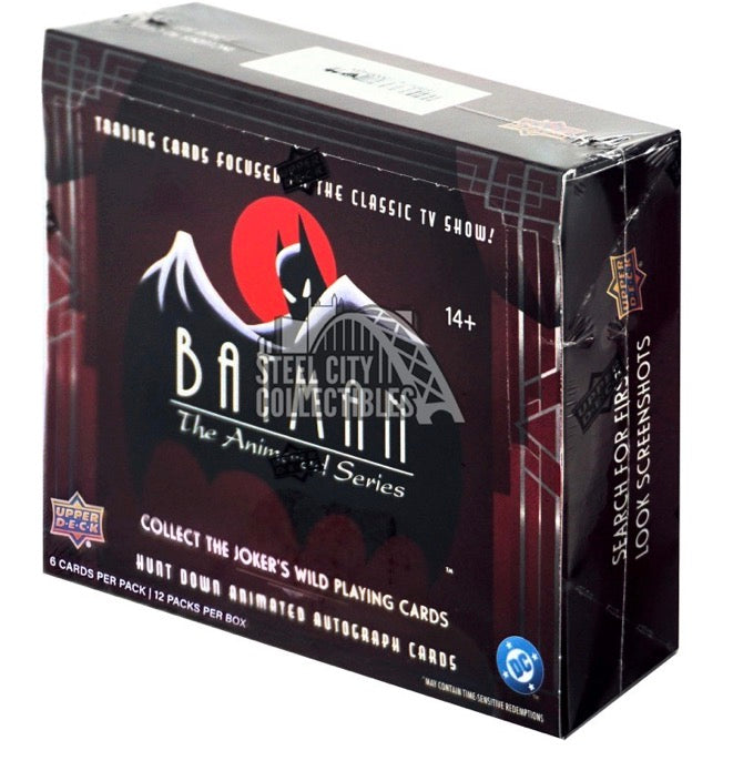 2026 Upper Deck Batman The Animated Series Hobby Box