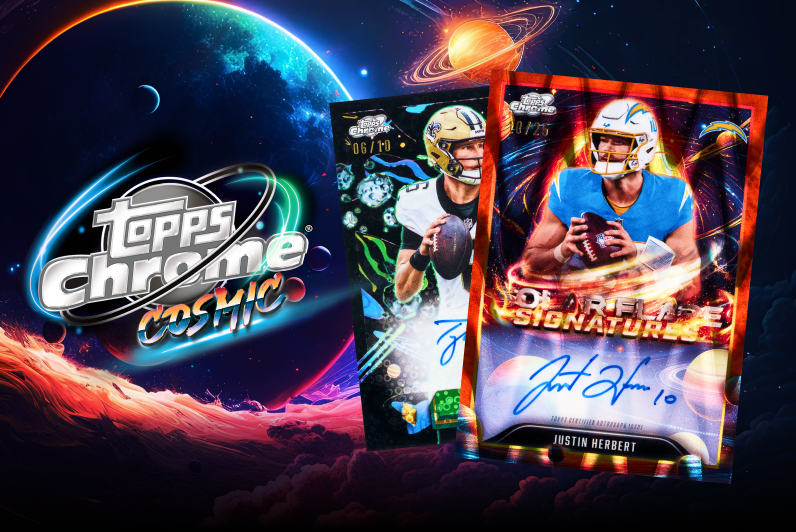 2025 Topps Cosmic Chrome Football Hobby Box (Presell 6/19)