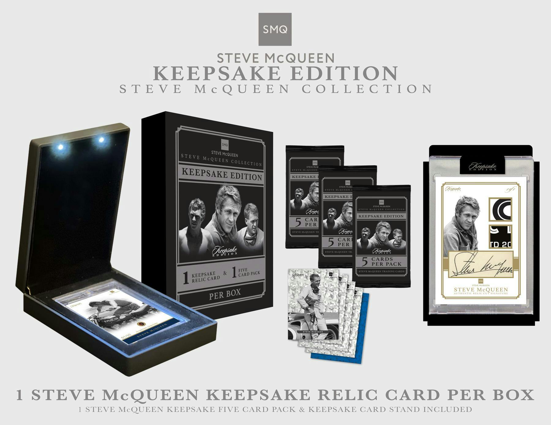 2025 Keepsake Keepsake Steve McQueen Collection Hobby 5-Box Case (7/23)