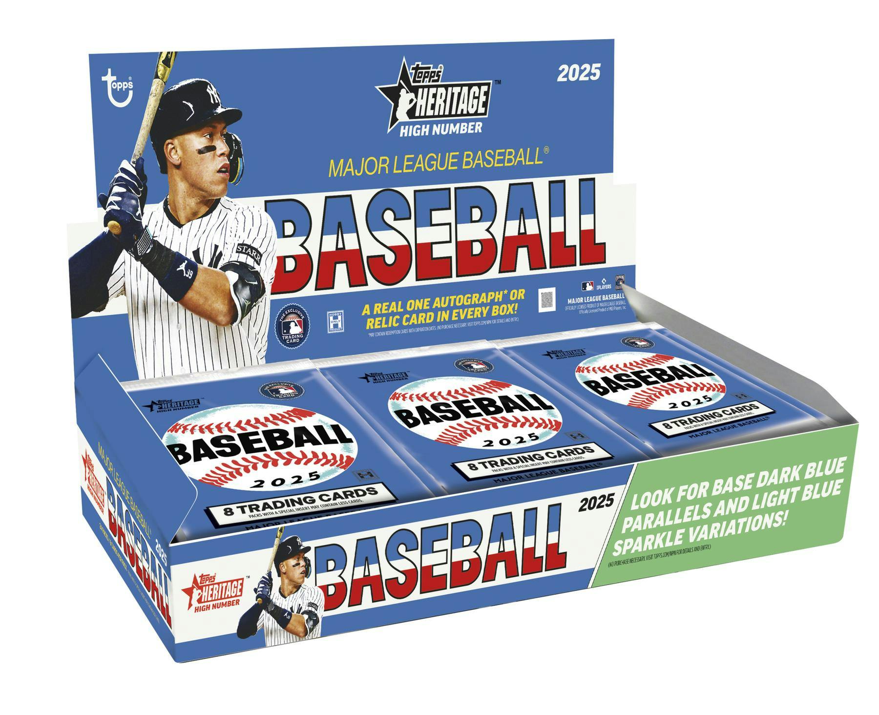 2025 Topps Heritage High Number Baseball Hobby Box (12/17)