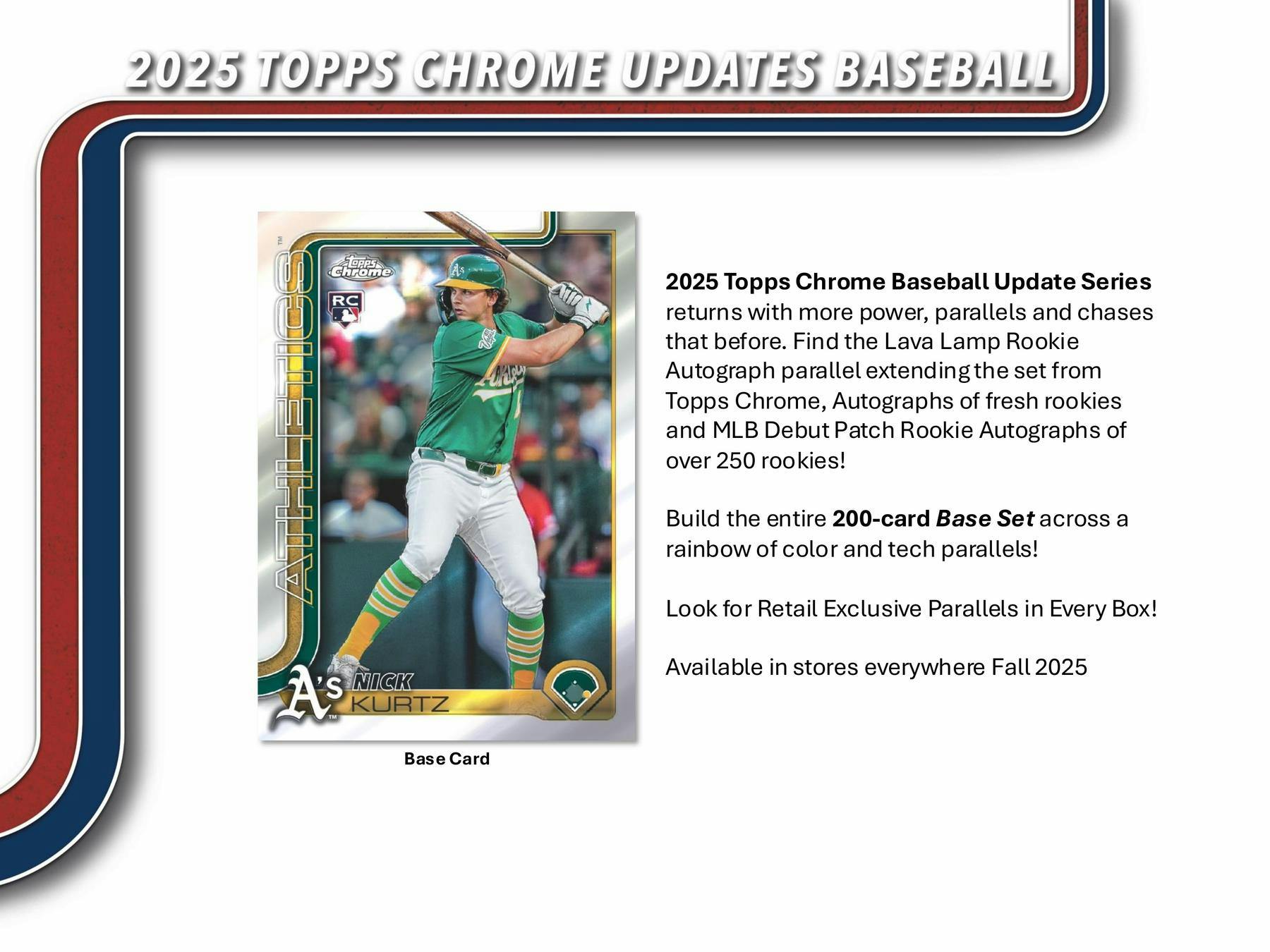 2025 Topps Chrome Update Series Baseball Mega Box (12/17)