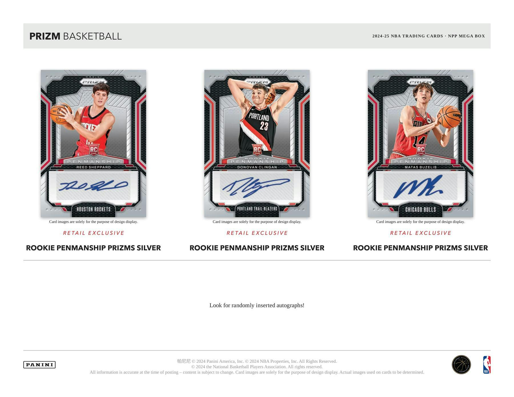 2024-25 Panini Prizm Basketball Mega Box (Pink Ice Prizms) (3/14)