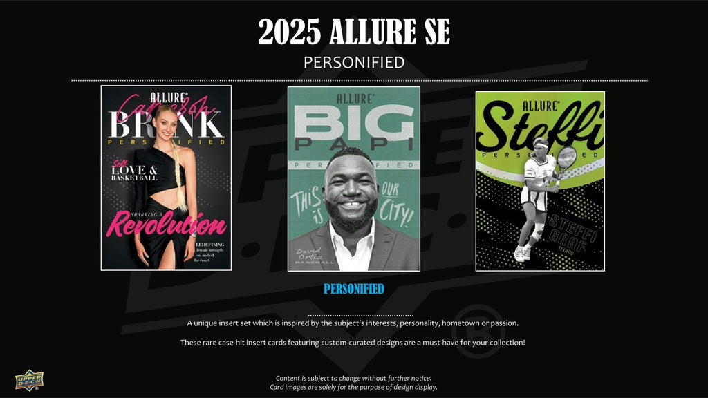 2025 Upper Deck Allure SE Hobby Box (9/10)