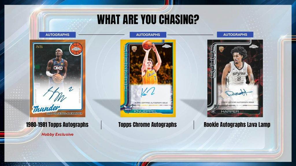 2025-26 Topps Chrome Update Series Basketball Mega Box (8/6)