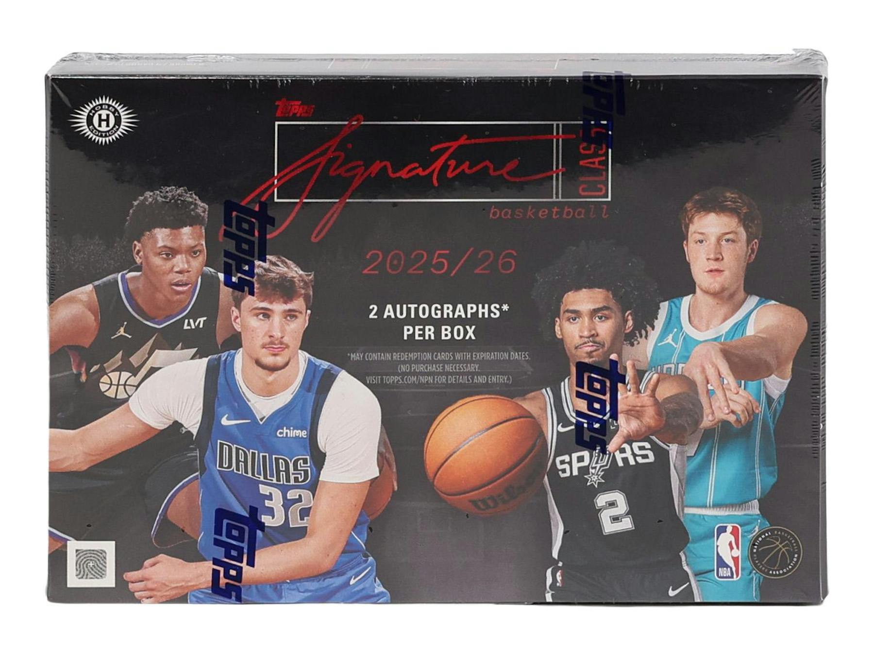2025-26 Topps Signature Class Basketball Hobby Box (5/28)