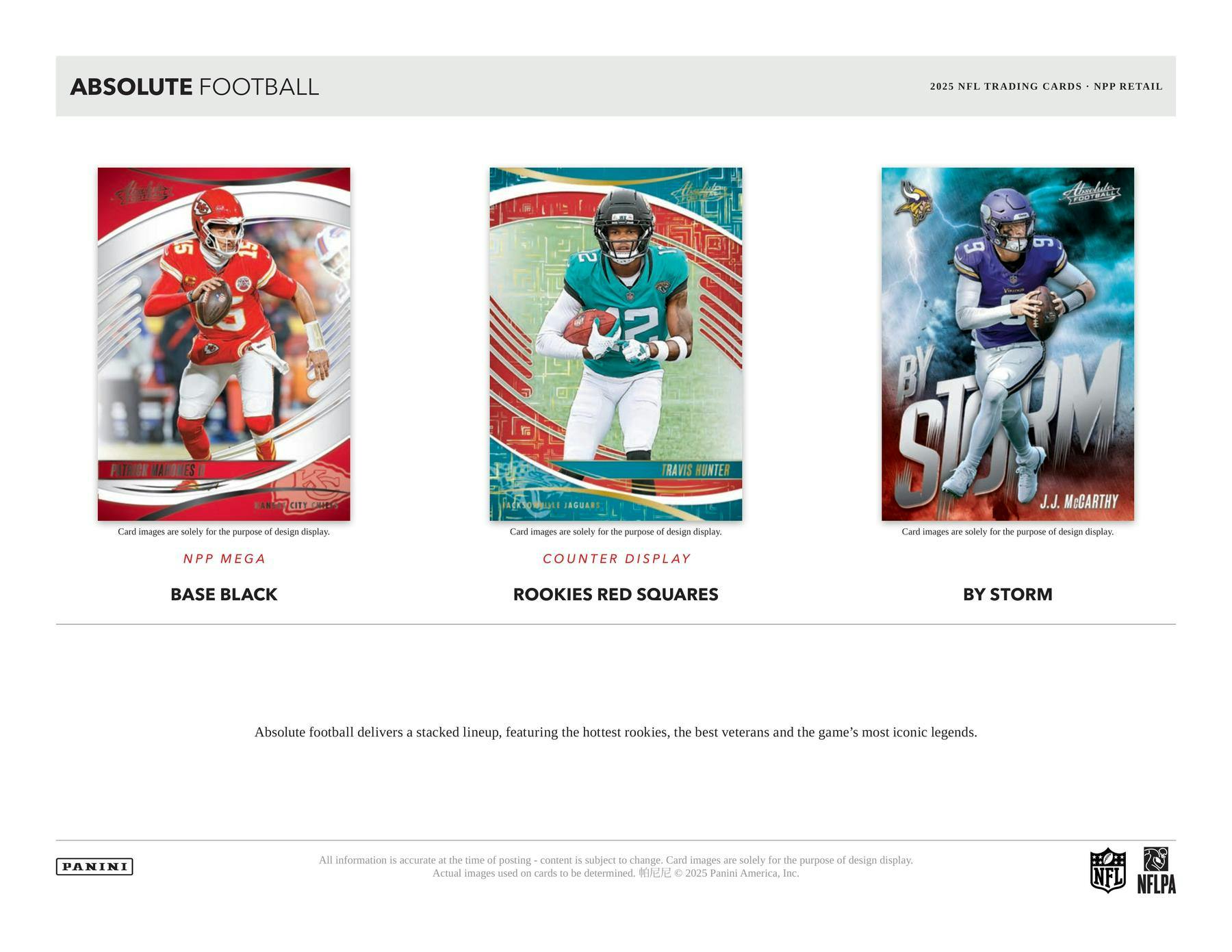 2025 Panini Absolute Football Mega Box (Black Parallels) (11/28/25)