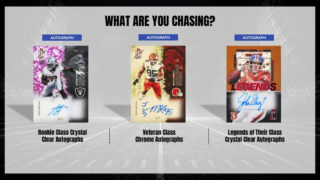 2025 Topps Signature Class Football Hobby Jumbo Box (6/5)