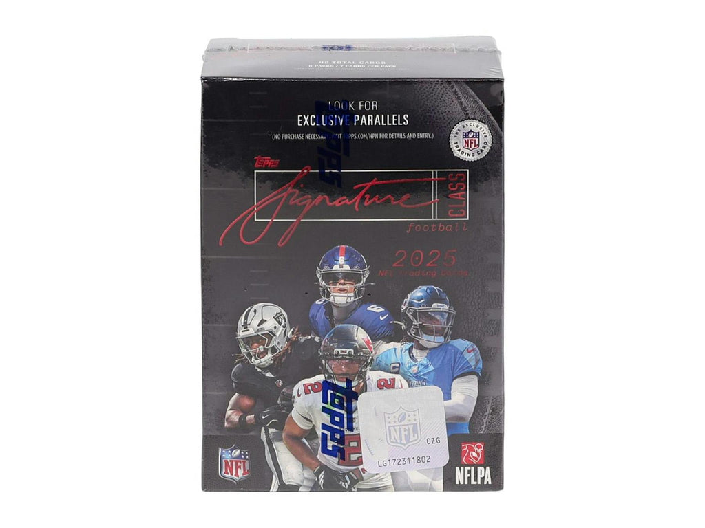 2025 Topps Signature Class Football Blaster Box (6/5)