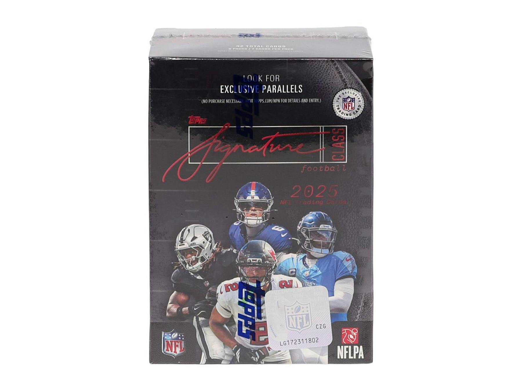 2025 Topps Signature Class Football Blaster Box (6/5)
