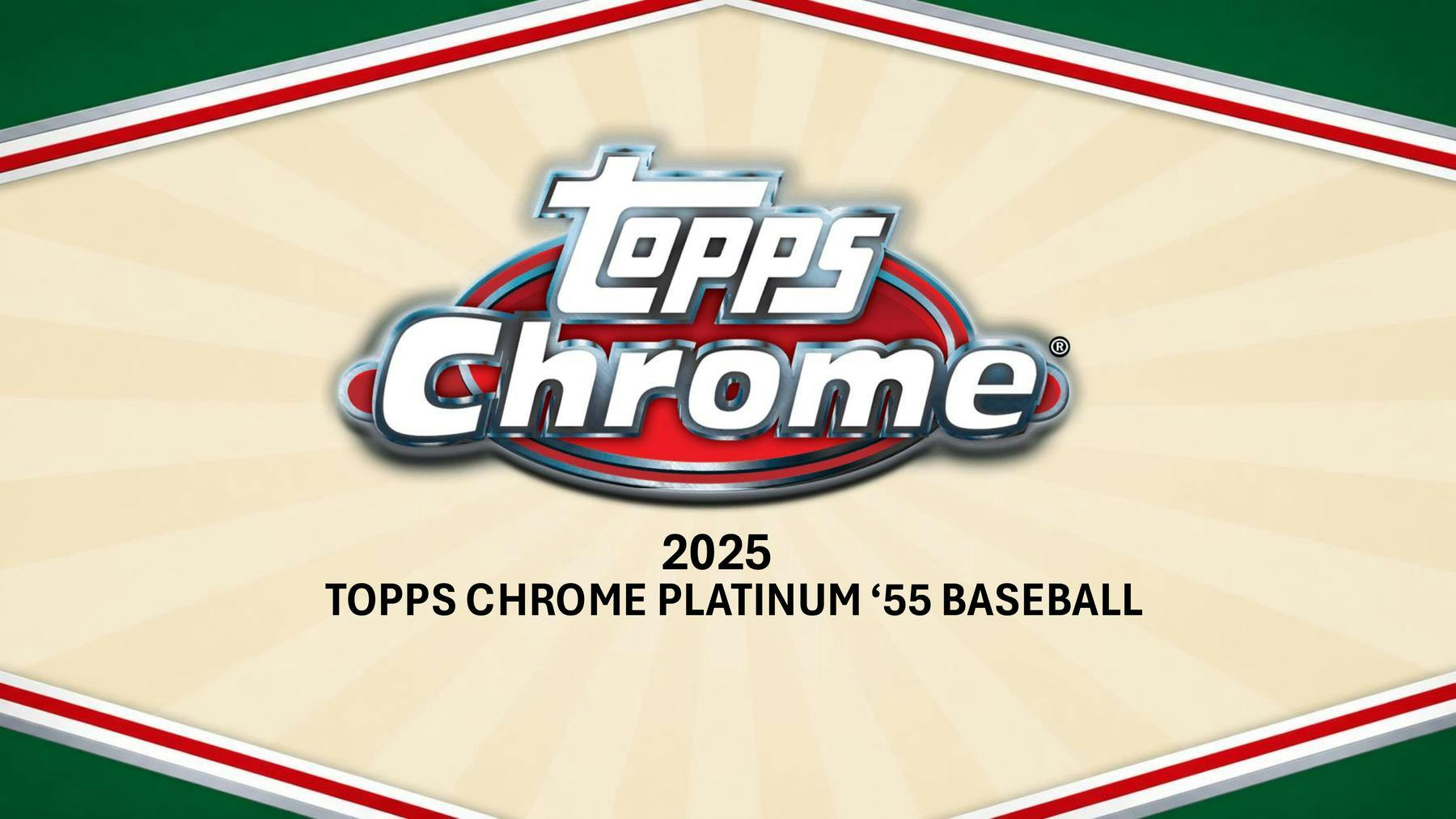 2025 Topps Chrome Platinum '55 Baseball Hobby Pack