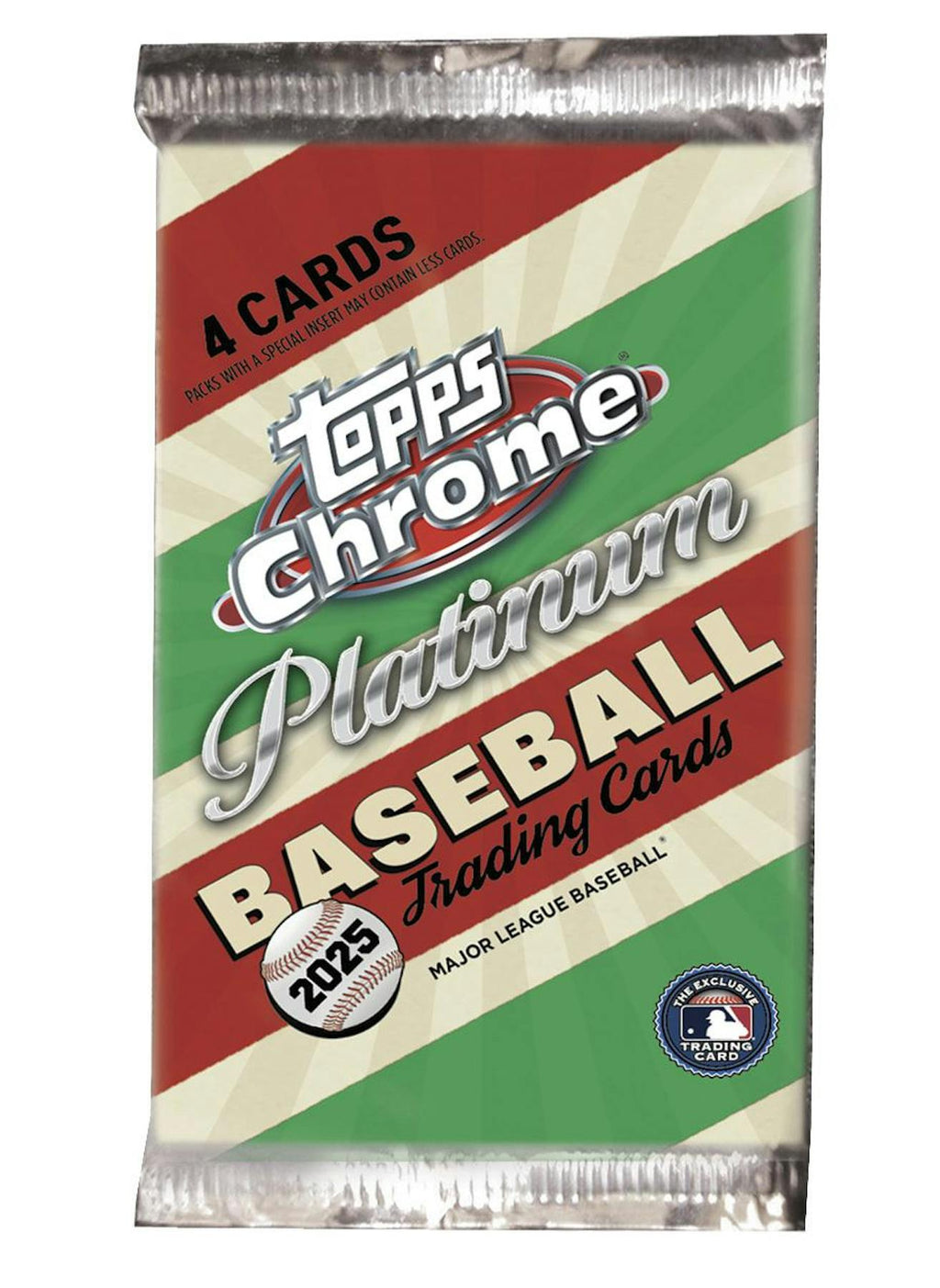 2025 Topps Chrome Platinum '55 Baseball Hobby Pack