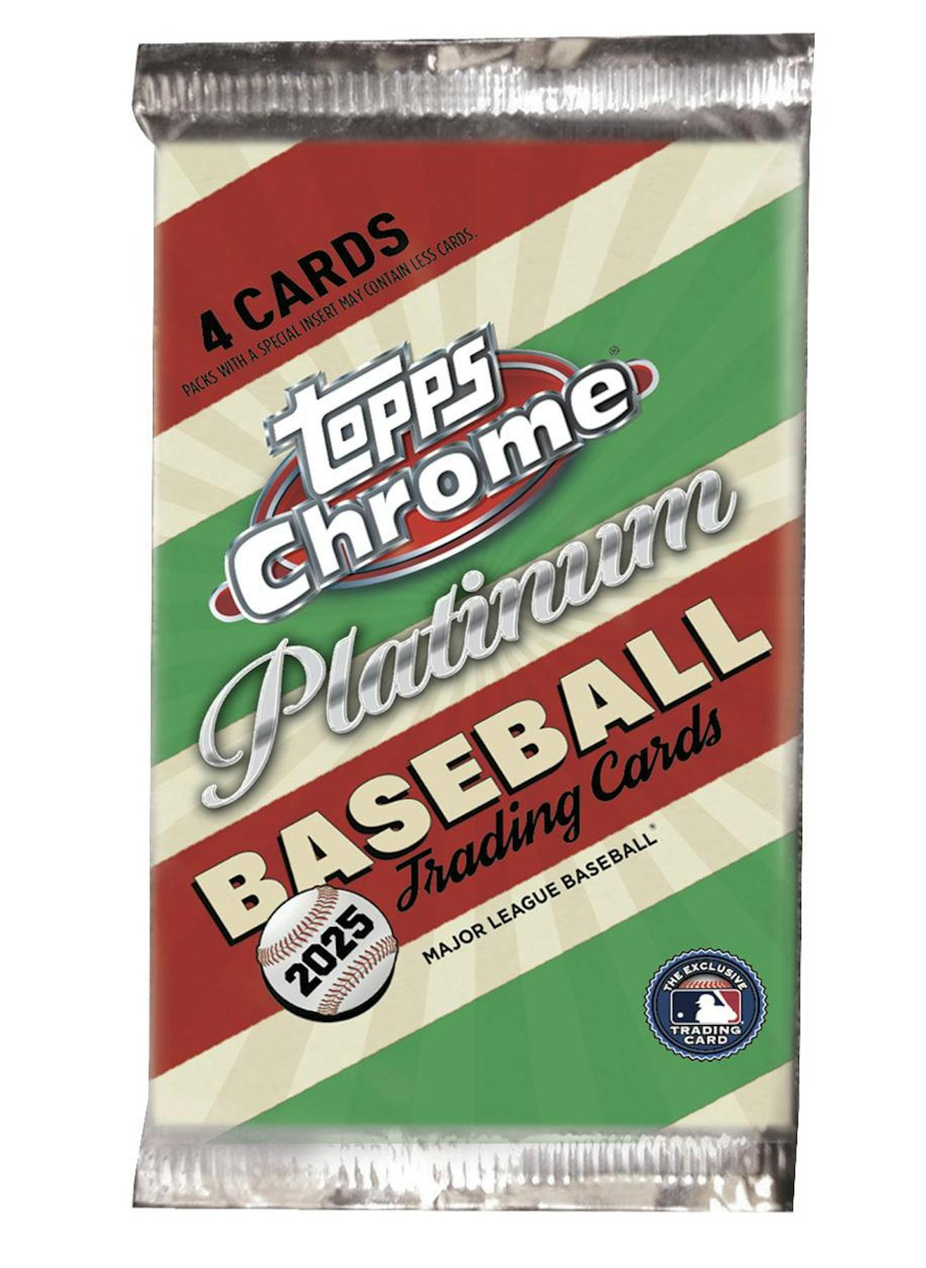 2025 Topps Chrome Platinum '55 Baseball Hobby Pack
