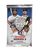 2026 Topps Series 2 Baseball Hobby Jumbo Pack (6/10)