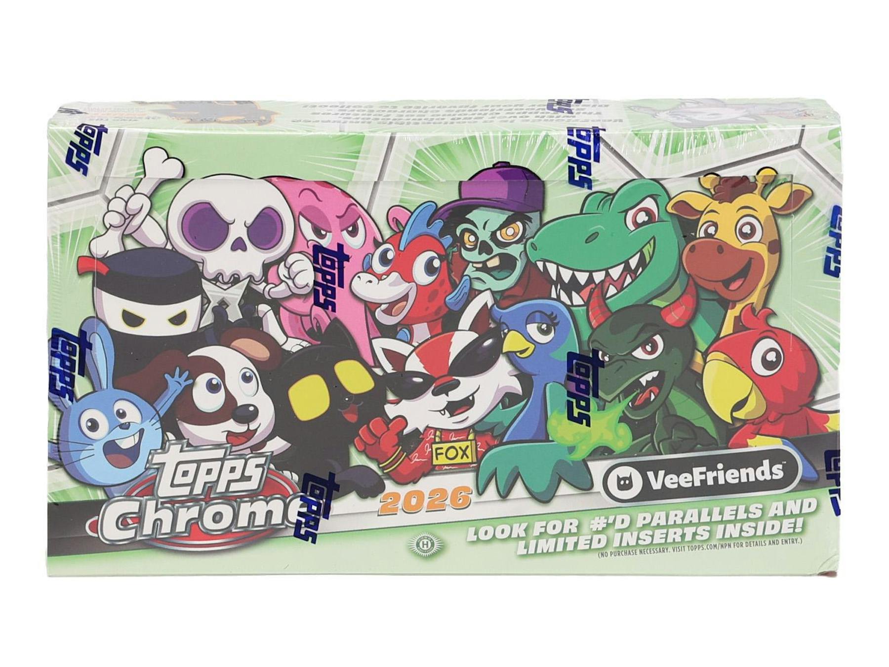 2026 Topps VeeFriends Chrome Hobby Box (6/10)