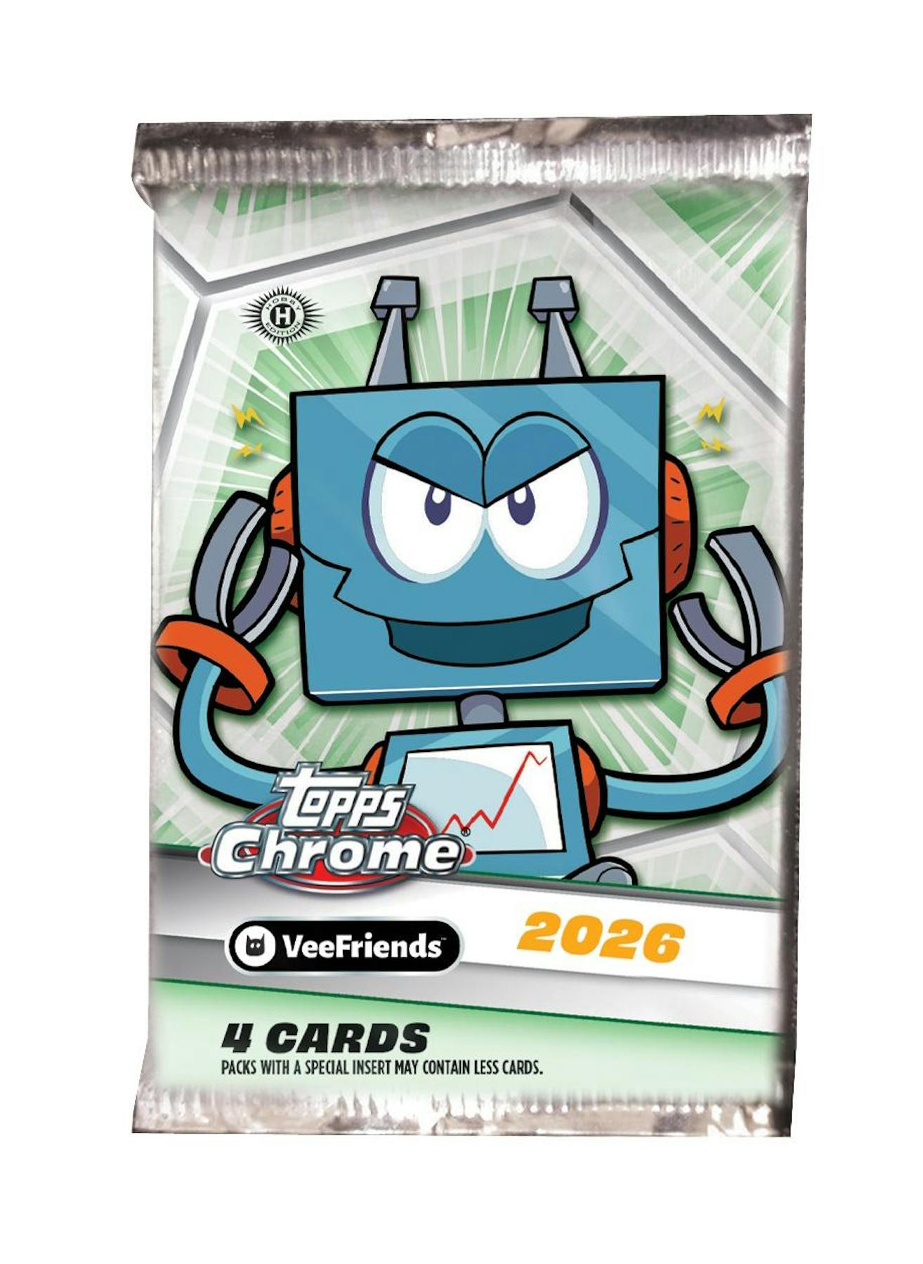 2026 Topps VeeFriends Chrome Hobby Box (6/10)