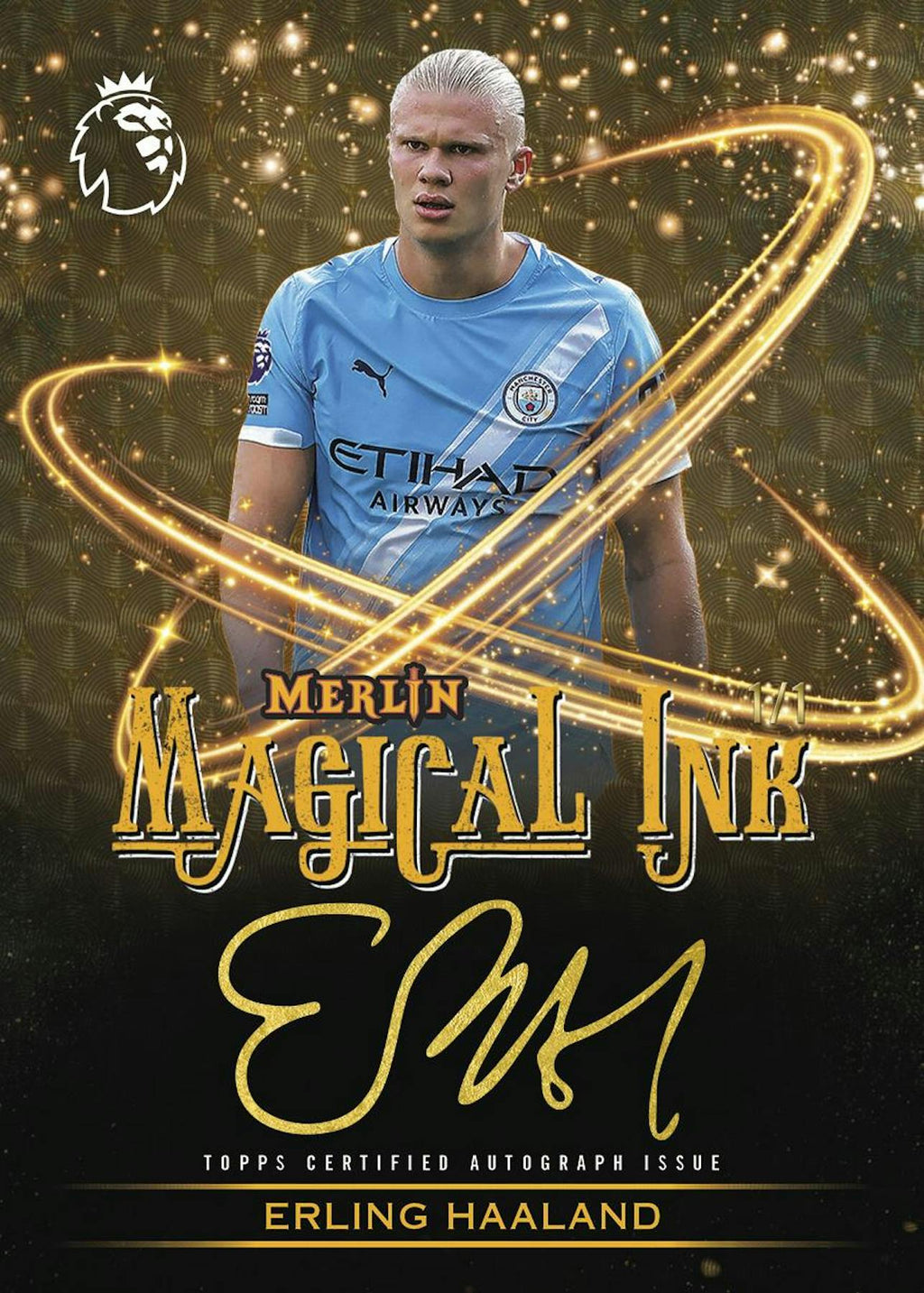 2025-26 Topps Merlin Premier League EPL Soccer Blaster 40-Box Case (Presell 6/11)
