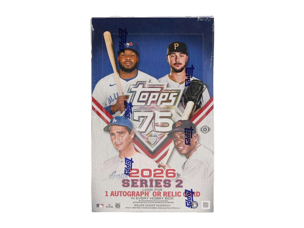 2026 Topps Series 2 Baseball Hobby Box (6/10)