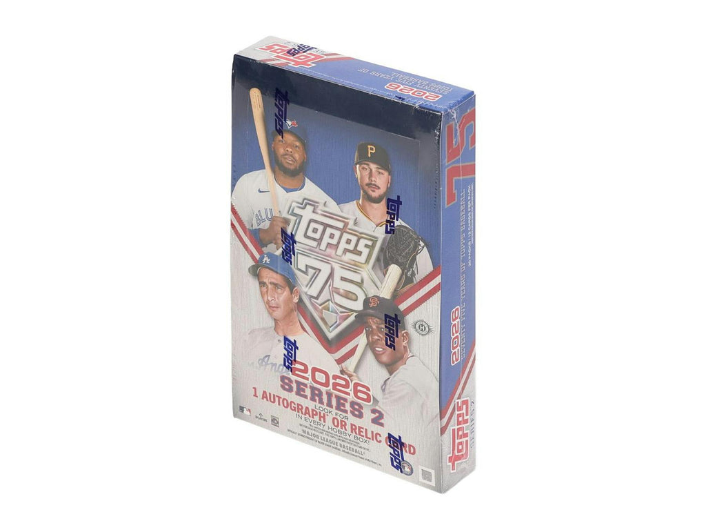 2026 Topps Series 2 Baseball Hobby Box (6/10)