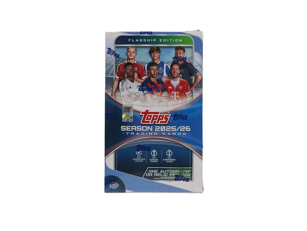 2025-26 Topps UEFA Club Competitions Soccer Hobby Box (1/15)