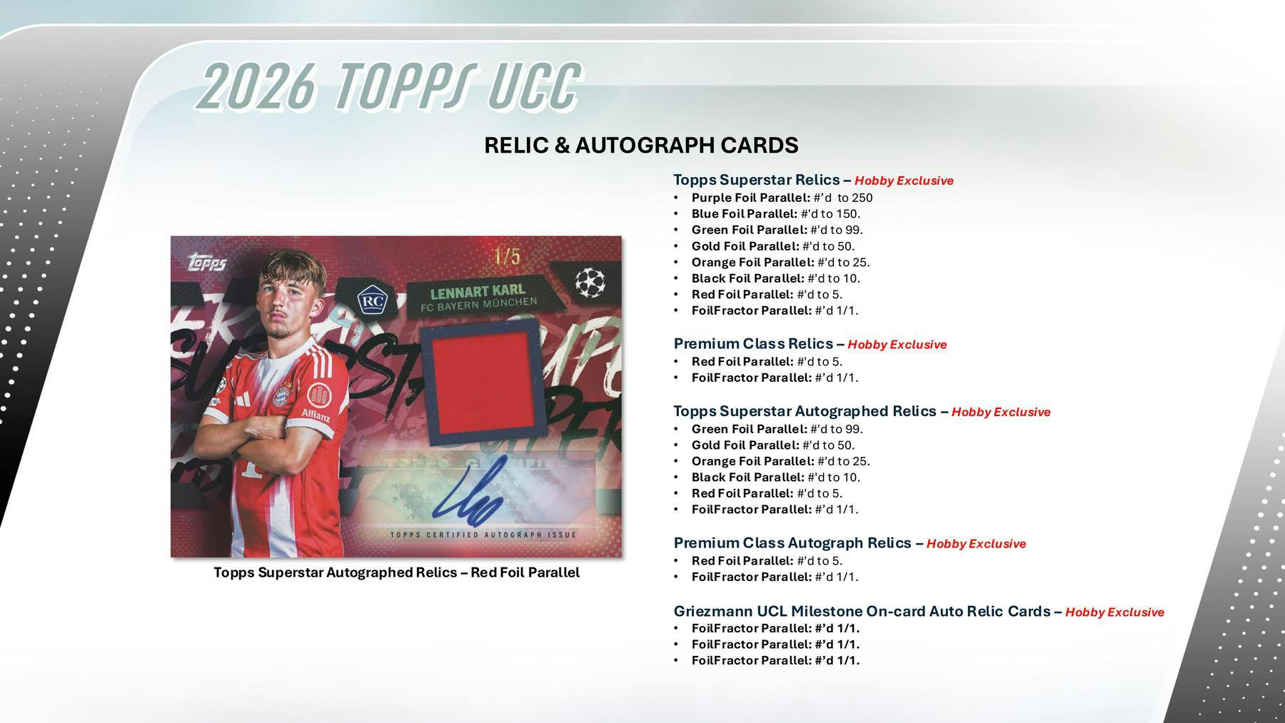 2025-26 Topps UEFA Club Competitions Soccer Hobby Box (1/15)