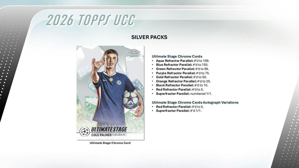 2025-26 Topps UEFA Club Competitions Soccer Hobby Box (1/15)