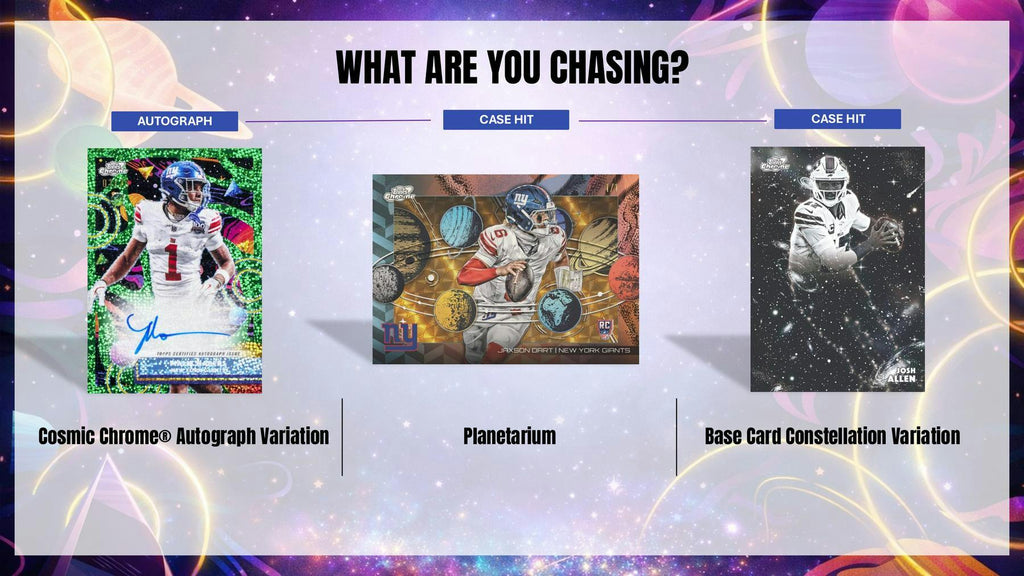2025 Topps Cosmic Chrome Football Hobby 8-Box Case (Presell 6/19)