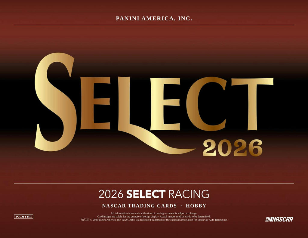 2026 Panini Select NASCAR Racing Hobby Box (6/17)