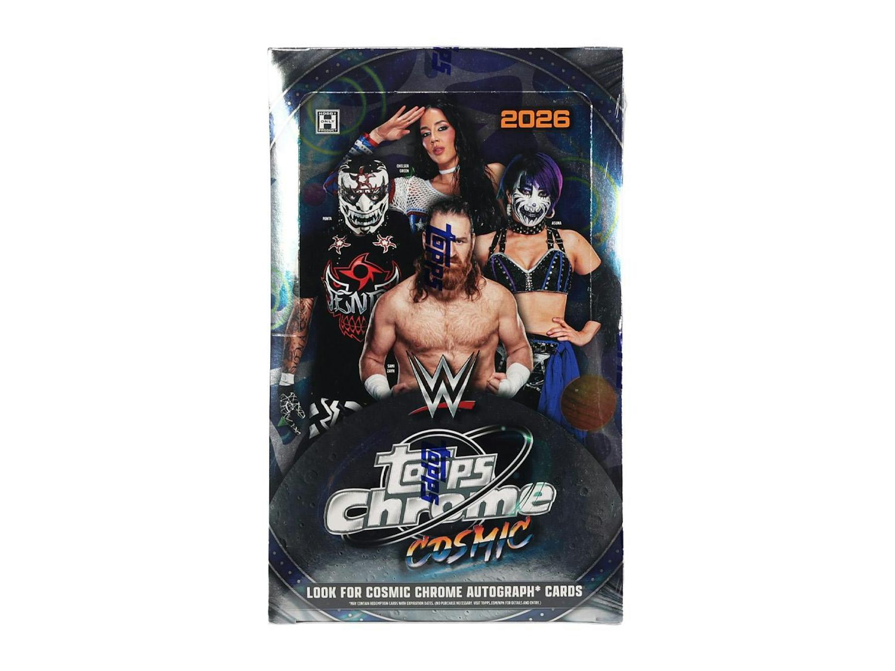 2026 Topps Cosmic Chrome WWE Wrestling Hobby Box (6/4)