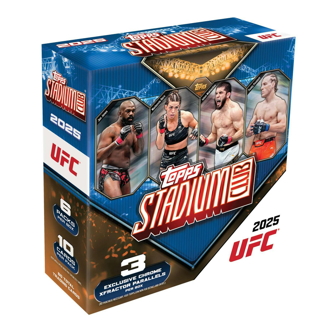 2025 Topps Stadium Club UFC Mega 20-Box Case (1/23/26)