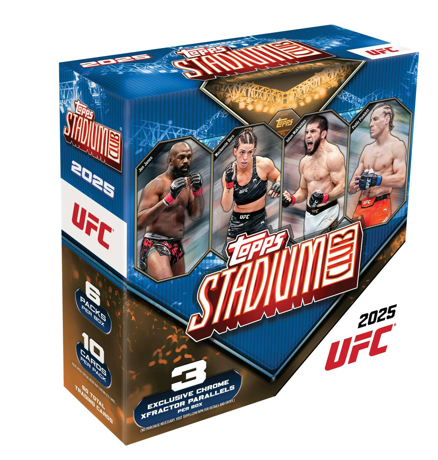 2025 Topps Stadium Club UFC Mega Box (1/23/26)