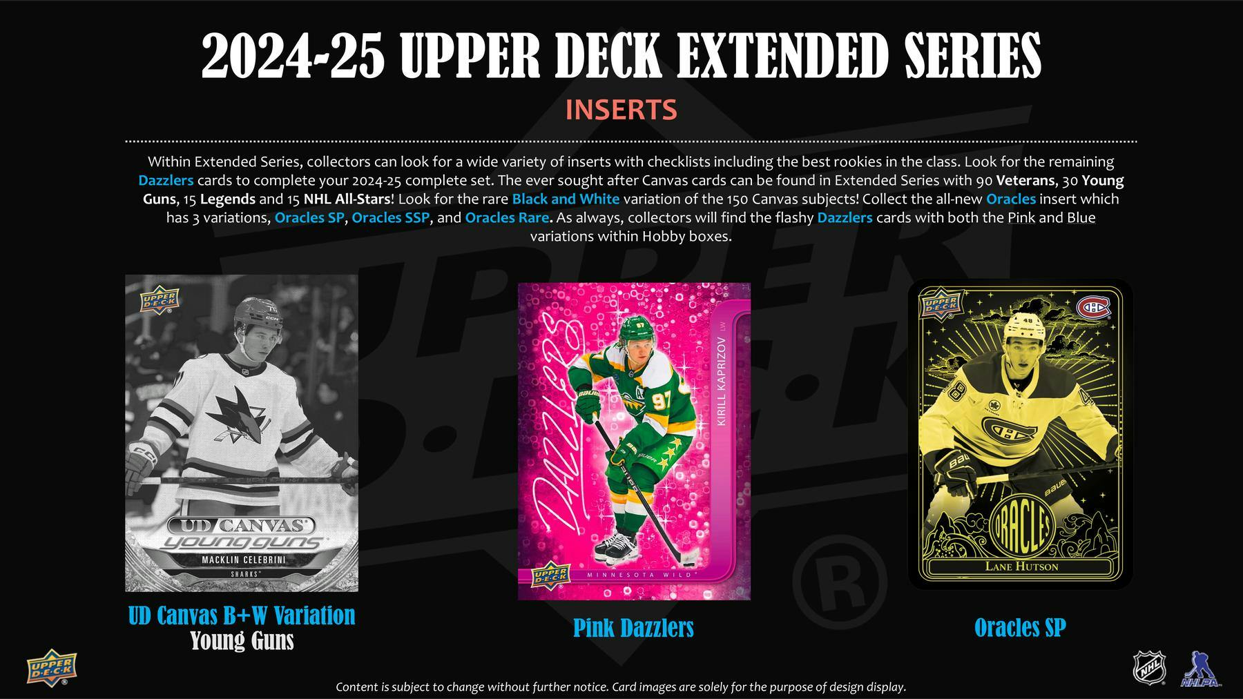 2024-25 Upper Deck Extended Series Hockey Hobby Box (5/29)