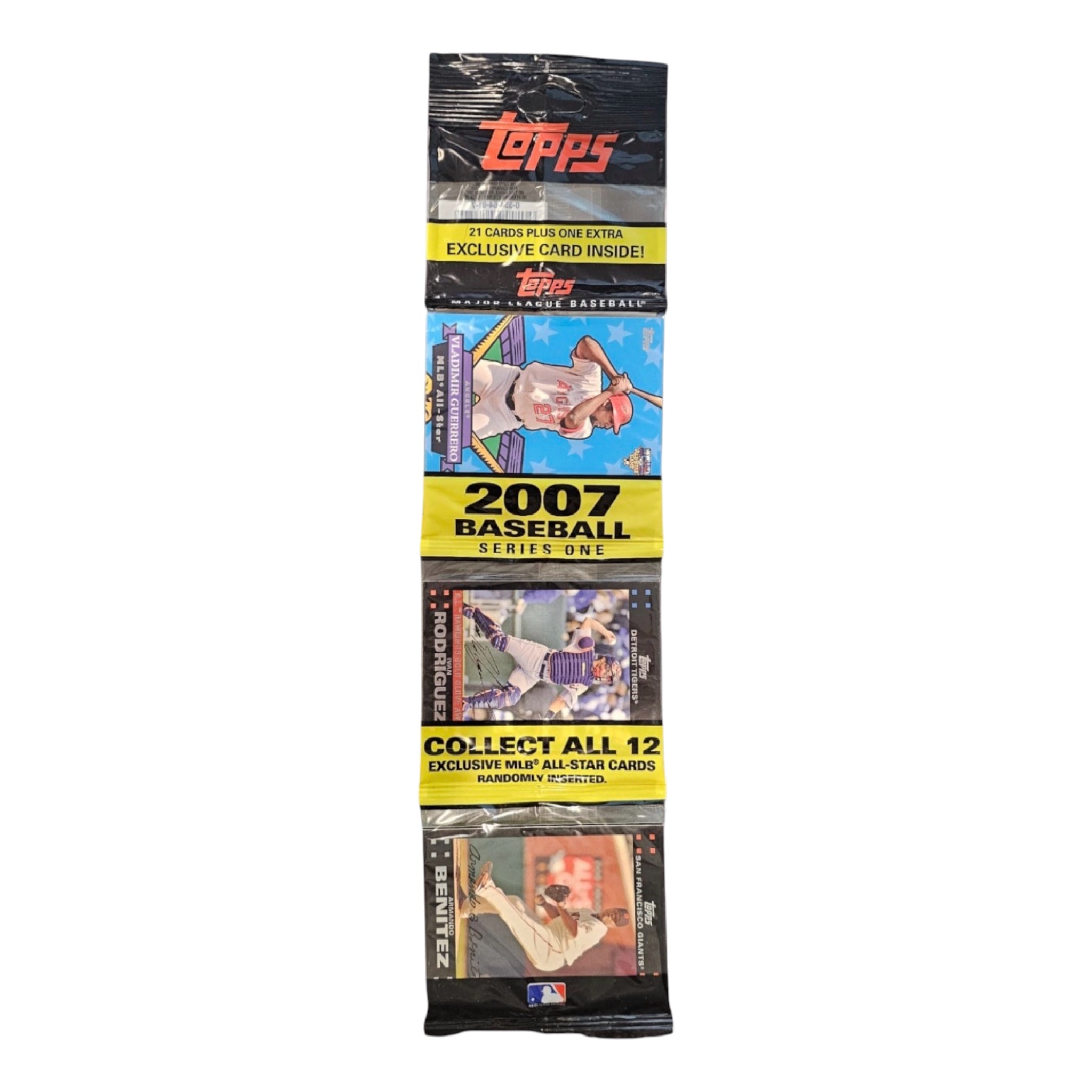 2007 Topps Series 1 22-card Rack Pack